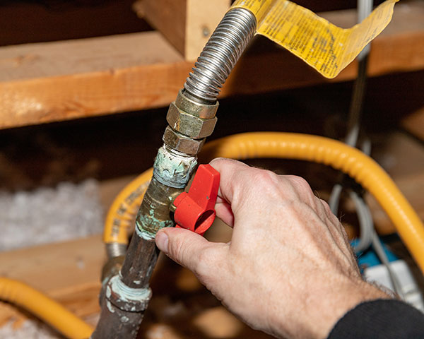 Rooter King Plumbing, gas line replacement
